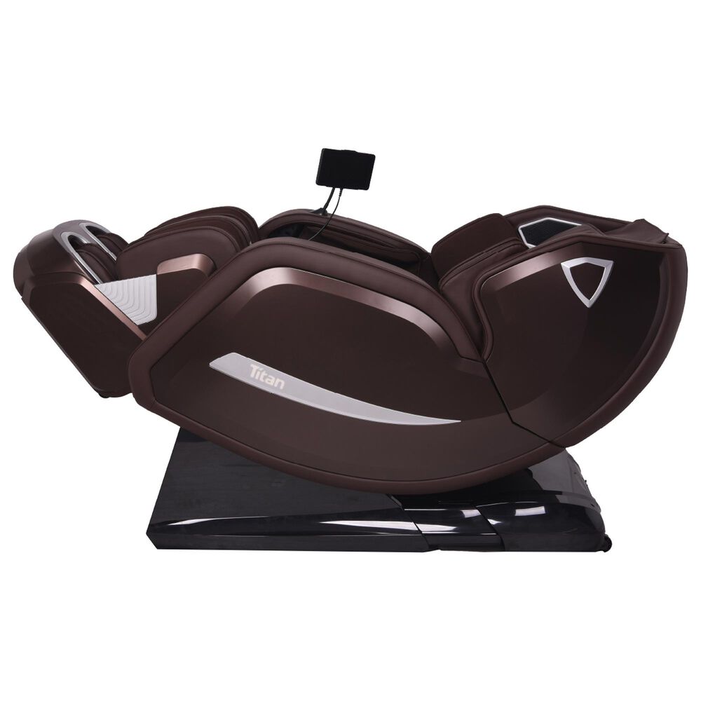 Osaki Advent 4D Power Zero Gravity Massage Chair with Spinning Calf Rollers in Brown, , large