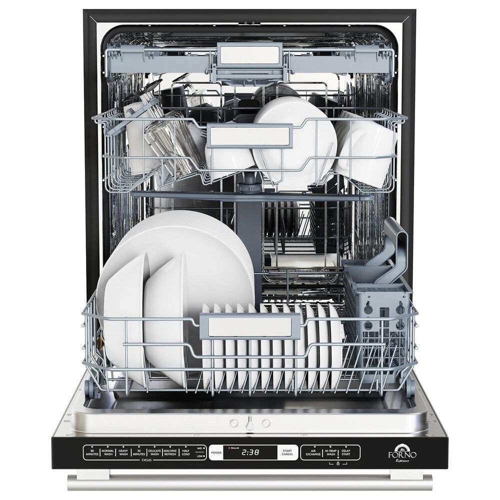 Forno Romano 24" Built-In Dishwasher with 49 dBA in White, , large