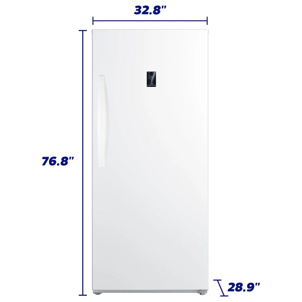 Element 21 Cu. Ft. Upright Convertible Freezer in White, , large