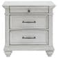 Ashley Kanwyn 3-Piece King Panel Bed Set with Storage Bench in Whitewash, , large
