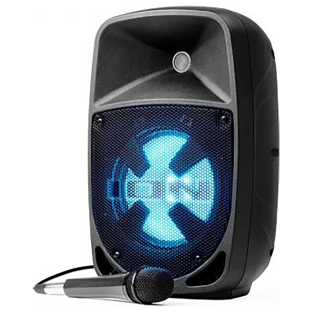Afwijzen vaas Zachte voeten Ion Pro Glow 8 150W High-Power Bluetooth PA Speaker with Mic in Black |  Nebraska Furniture Mart