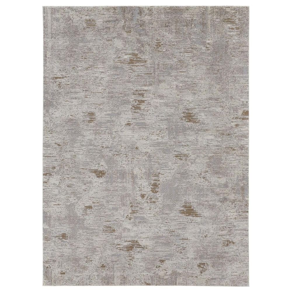 Feizy Vancouver 2"10" x 7"10" Ivory and Gray Runner, , large