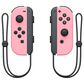 Nintendo Joy-Con Wireless Controllers in Pastel Pink and Black, , large