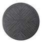 New Heritage Design Gia 47" Round Storage Dining Table and 4 Upholstered Dining Side Chairs in Gray/Gray, , large