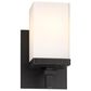 Golden Lighting Maddox 1-Light Wall Sconce in Matte Black, , large