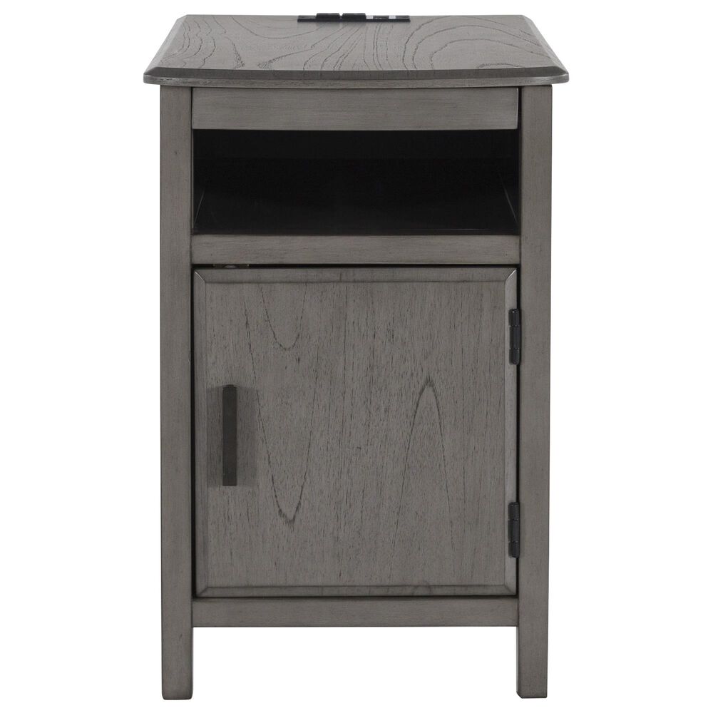 Ashley Devonsted Chairside End Table in Gray, , large