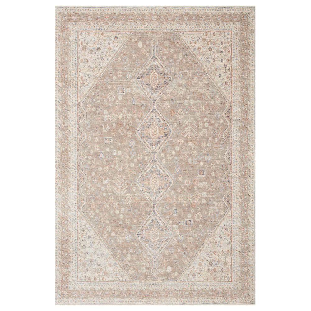 Magnolia Home Carlisle 7"10" x 10" Taupe and Ivory Area Rug, , large