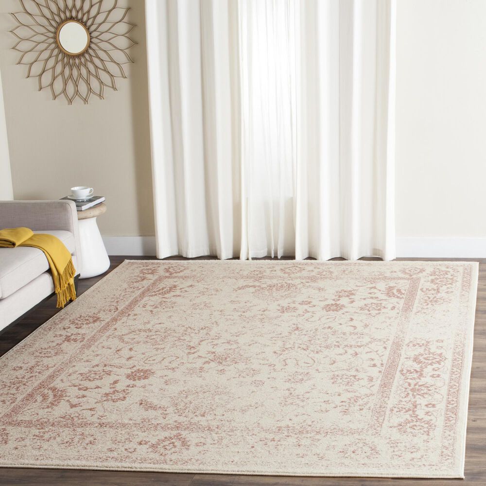 Safavieh Adirondack ADR109H 10&#39; x 14&#39; Ivory and Rose Area Rug, , large