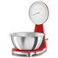 SMEG 50"s Retro Style Kitchen Scale in Red and Chrome, , large