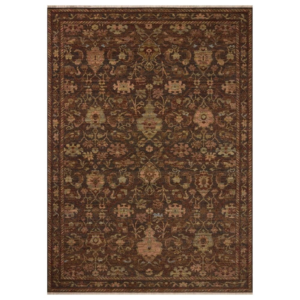 Loloi Reign Earth and Clay 4" x 6" Area Rug, , large