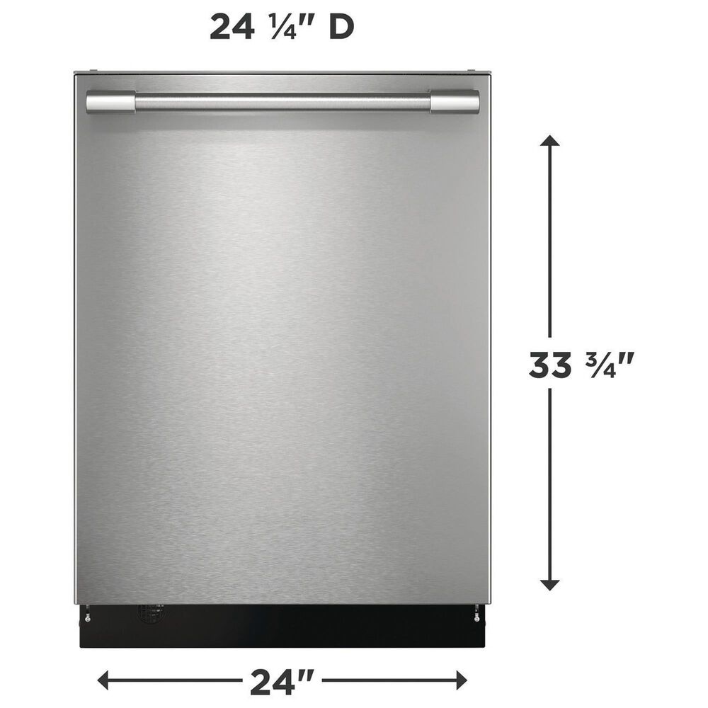 Frigidaire Professional Professional 24" Built-In Dishwasher with CleanBoost in Stainless Steel, , large