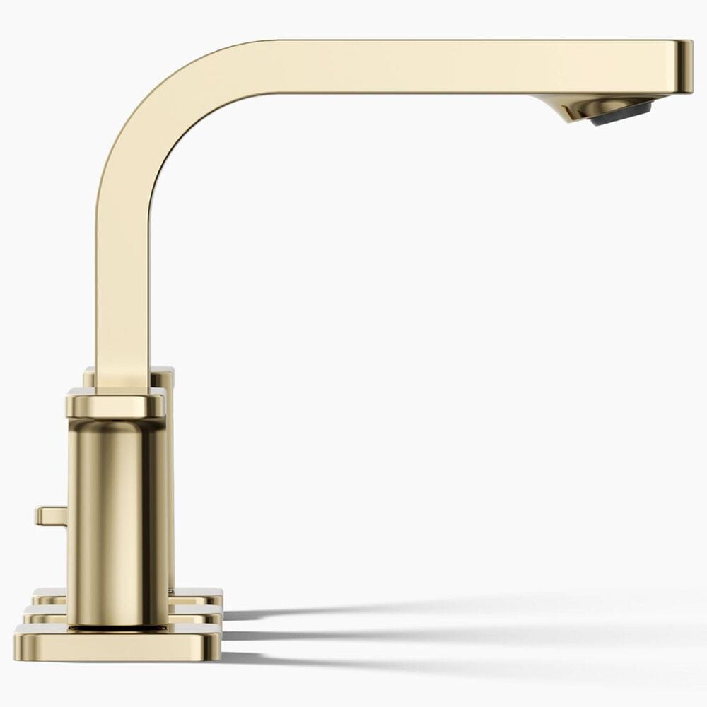Kohler Parallel Widespread Bathroom Sink Faucet in Vibrant French Gold, , large