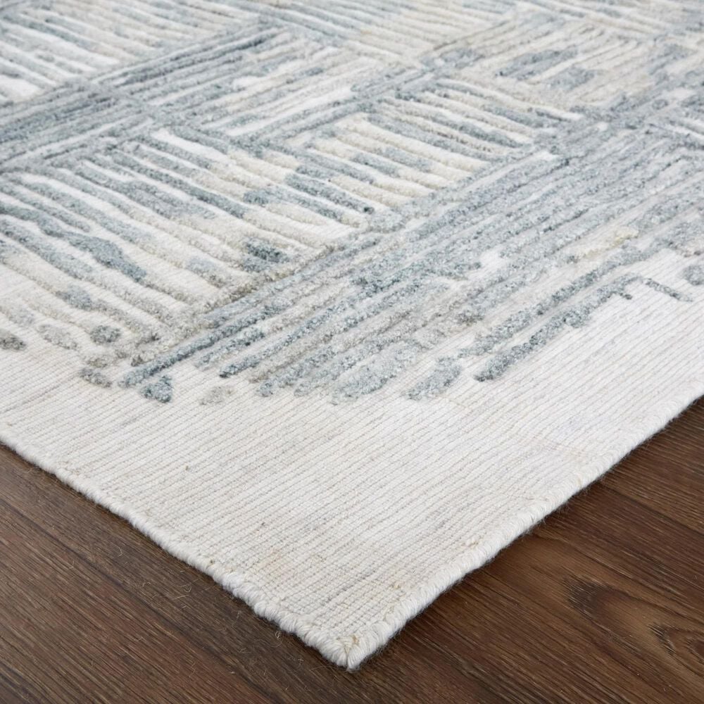 Feizy Elias 5&#39; x 8&#39; Green Area Rug, , large
