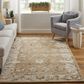 Feizy Prescott 5" x 8" Ivory and Beige Area Rug, , large