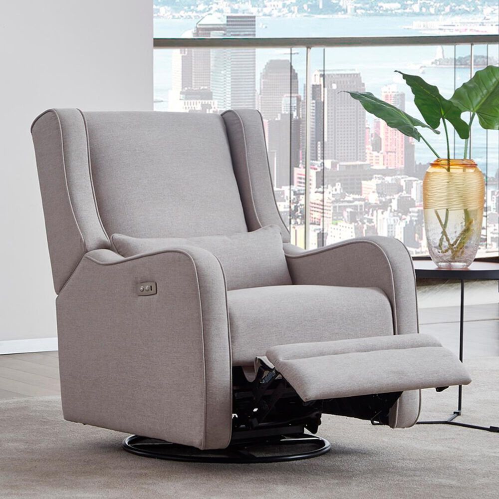 Eastern Shore Elsa Power Swivel Glider in Pearl River, , large