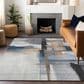 37B Ravenna RN9 8" x 10" Blue Area Rug, , large