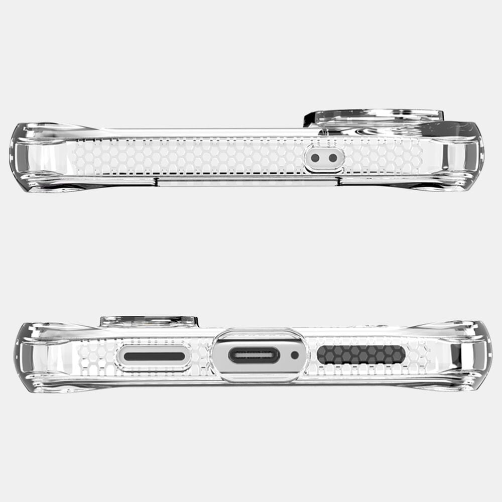 ITSkins Hybrid R Clear MagSafe Case for Samsung Galaxy S25 Edge in Clear, , large