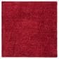 Safavieh August Shag 6"7" Square Red Area Rug, , large