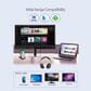 Adesso Stereo Bluetooth Headphone with Built-in Microphone in Black, , large