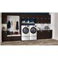 LG 7.4 Cu. Ft. Front Load Electric Dryer with TurboSteam in White, , large