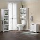 Timberlake Derby 5-Piece Bathroom Storage Set in White, , large
