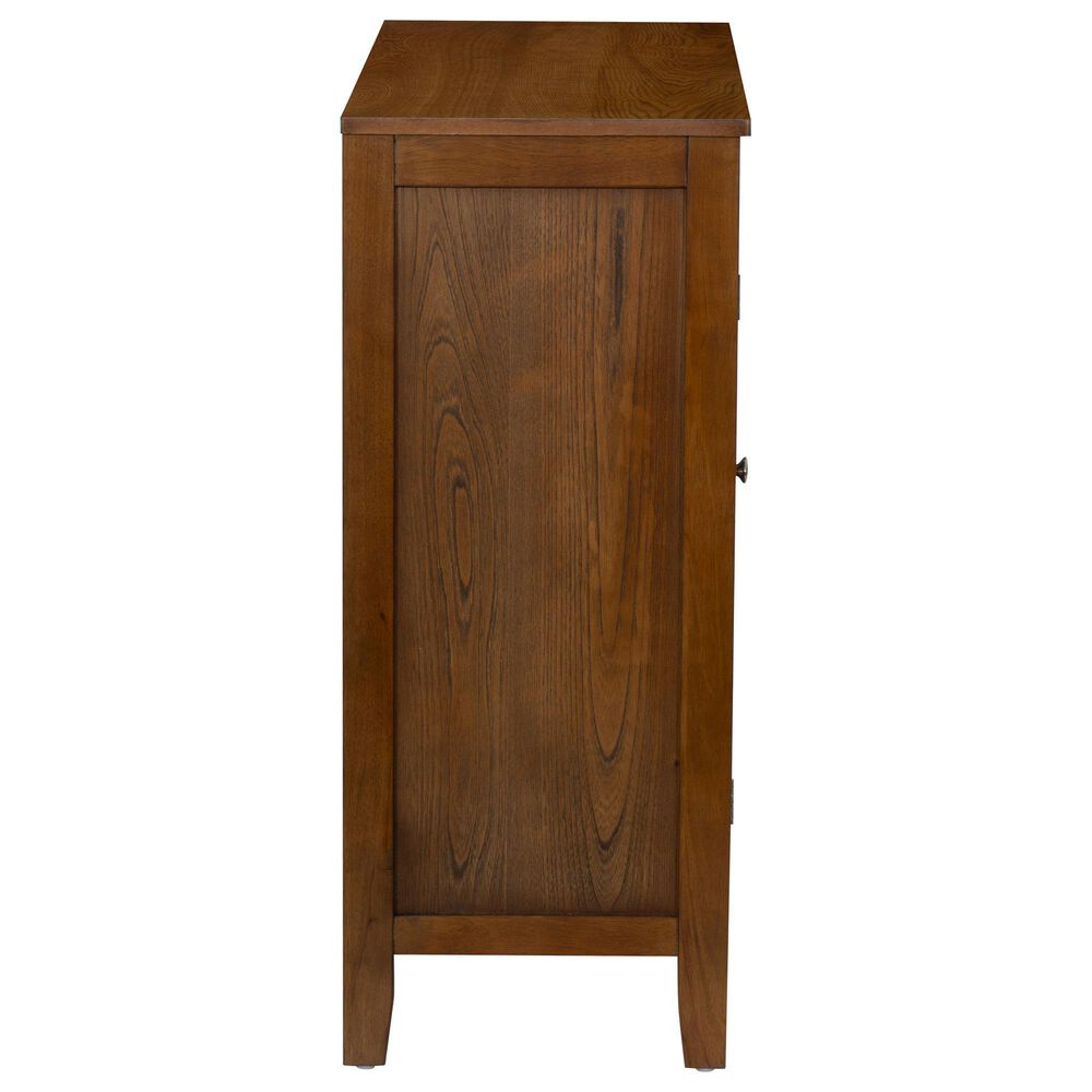 Linon Home Decor Fetti Large Cabinet in Brown, , large