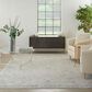 Nourison Infinite 9"3" x 12"7" Light Grey Area Rug, , large