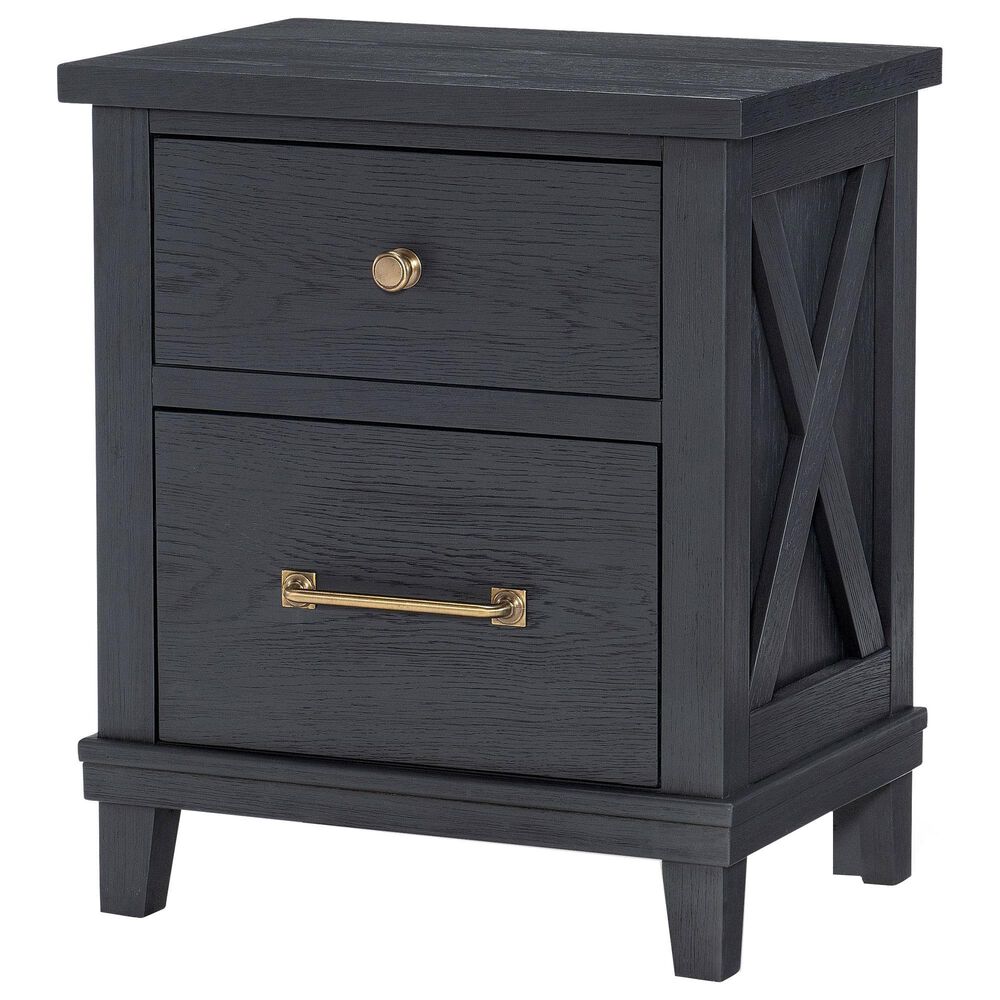 Legacy Classic Flatiron 4-Piece Full Trundle Bedroom Set in Midnight, , large