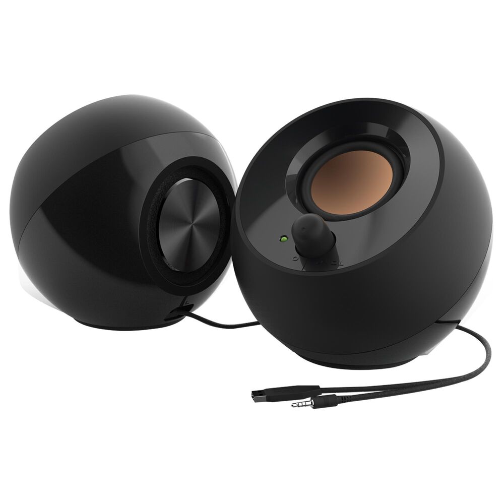 Creative Labs Pebble 2.0 USB-C Desktop Speaker in Black, , large