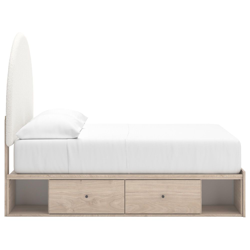 Ashley Arloster Full Storage Bed with Four Drawer in Tan, , large