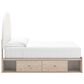 Ashley Arloster Full Storage Bed with Four Drawer in Tan, , large