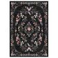 Rifle Paper Co Maison 3"9" x 5"6" Tuileries Black Area Rug, , large