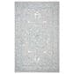 Safavieh Micro-Loop MLP504F 6" x 9" Light Grey and Ivory Area Rug, , large