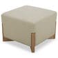 Kuka (Hk) Trade Co Lmt Motion Square Ottoman in Aline Pristine, , large