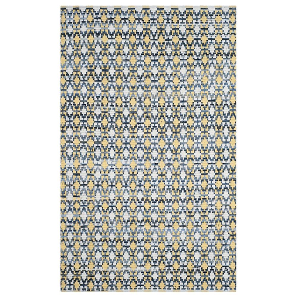 Safavieh Montauk Southwestern 5" x 8" Gold and Multicolor Area Rug, , large
