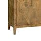 Crestview Collection Richmond Mappa Burl 4-Door Media Sideboard in Brown, , large