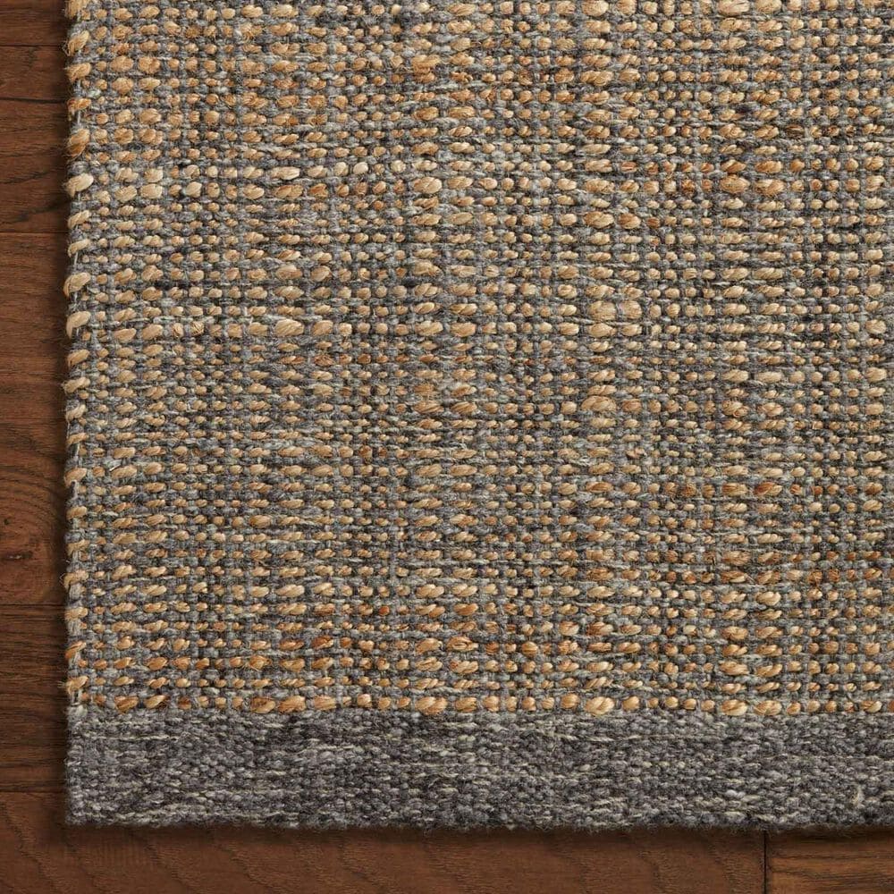 Loloi Cornwall 2&#39;6&quot; x 9&#39;9&quot; Charcoal and Natural Runner, , large