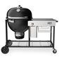 Weber Summit Kamado S6 Freestanding Grill in Black, , large