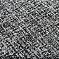 RIZZY Brindleton 9" x 12" Black and White Area Rug, , large