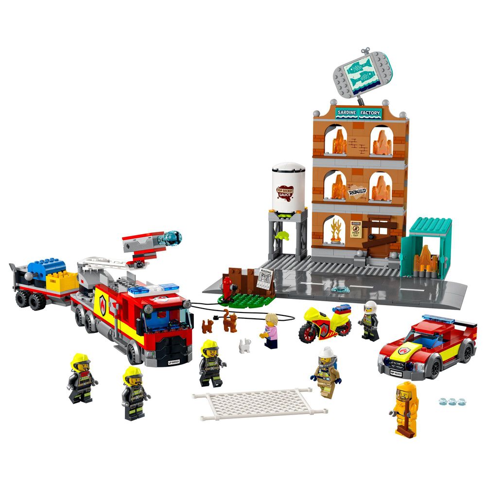 LEGO City Fire Brigade Building Set, , large