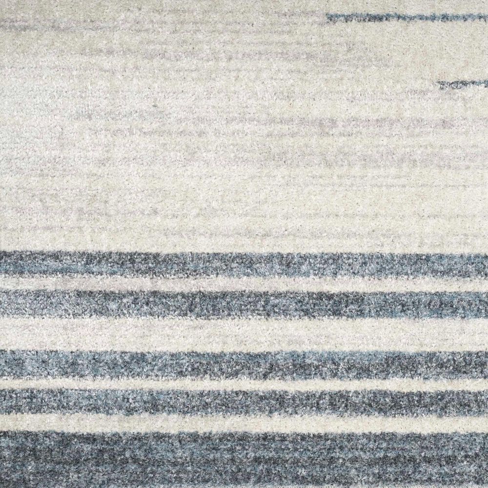 Nourison Astra Machine Washable ASW04 9&#39; x 12&#39; Ivory and Blue Area Rug, , large