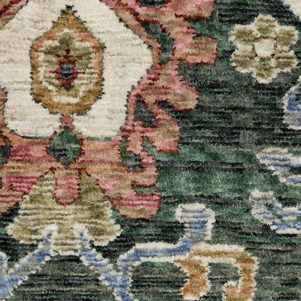 Oriental Weavers Hastings 2&#39;3&quot; x 7&#39;6&quot; Green Runner, , large