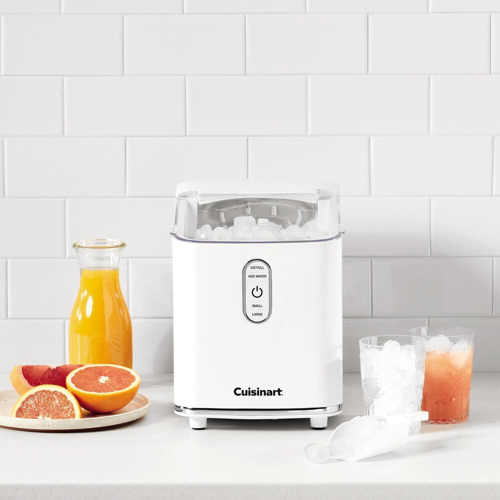 Cuisinart Compact Bullet Ice Cube Maker in White, , large