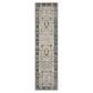 Oriental Weavers Majorca MAJ04 Grey and Blue 2"6" x 10" Runner, , large