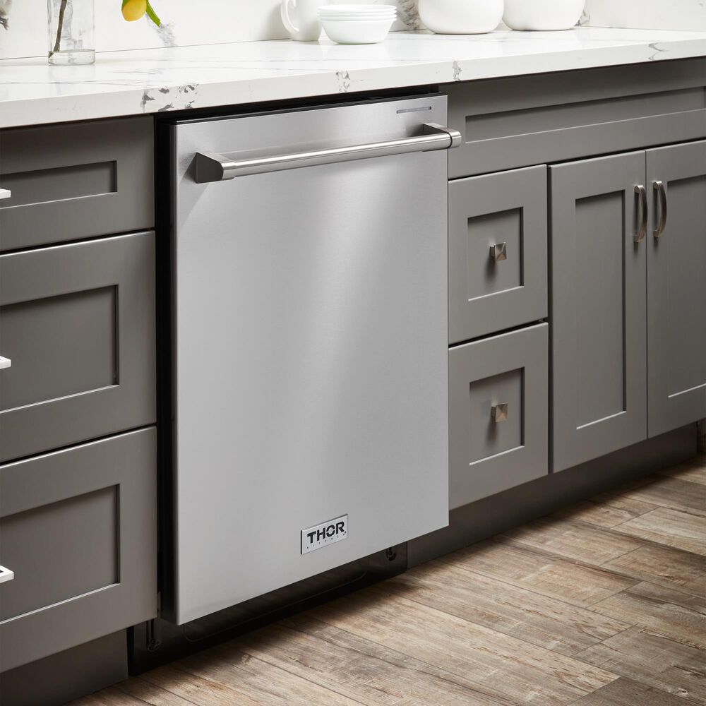 Thor Kitchen 24&quot; Built-In Dishwasher in Stainless Steel, , large