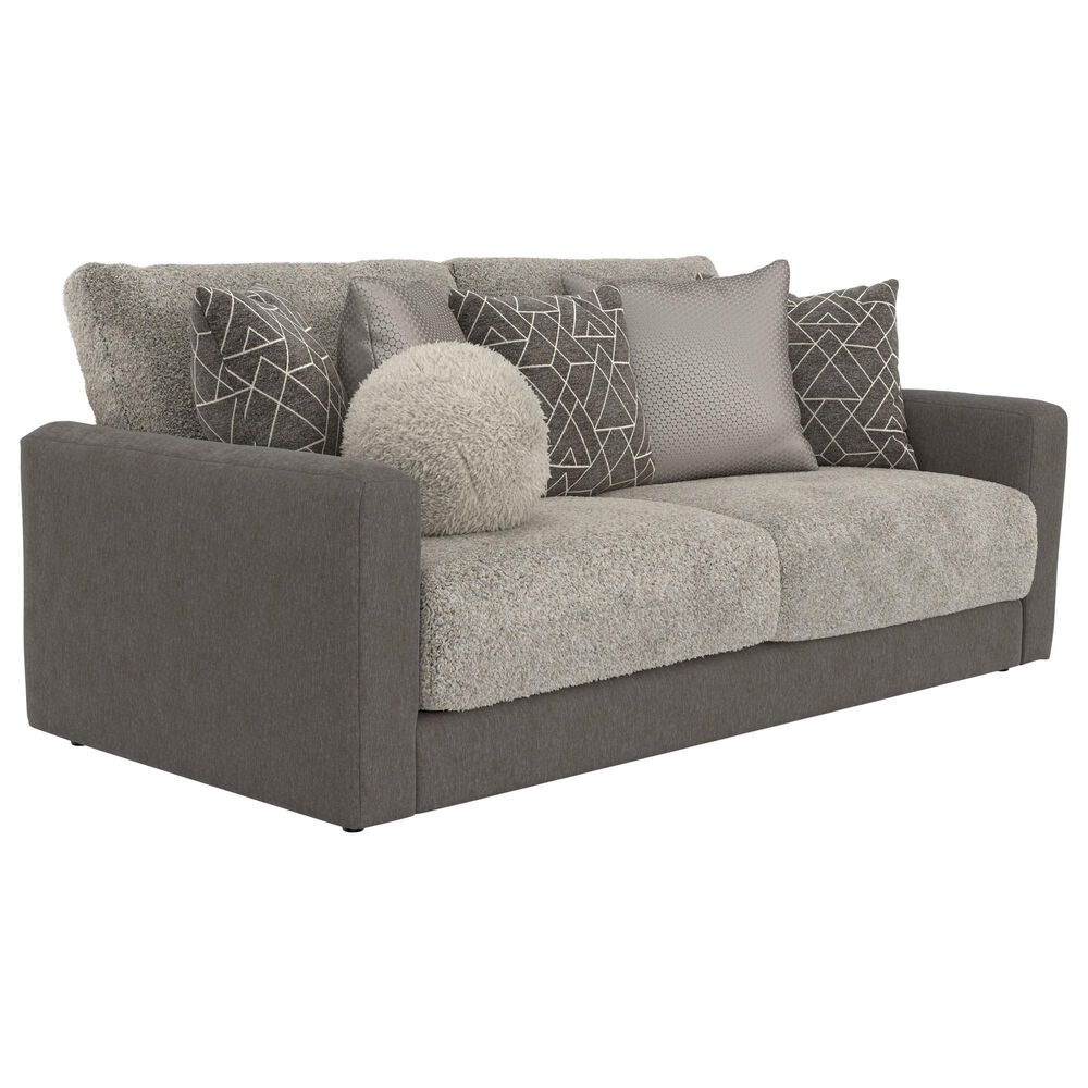 Jackson Furniture Reddington Stationary Sofa in Fawn and Umber, , large