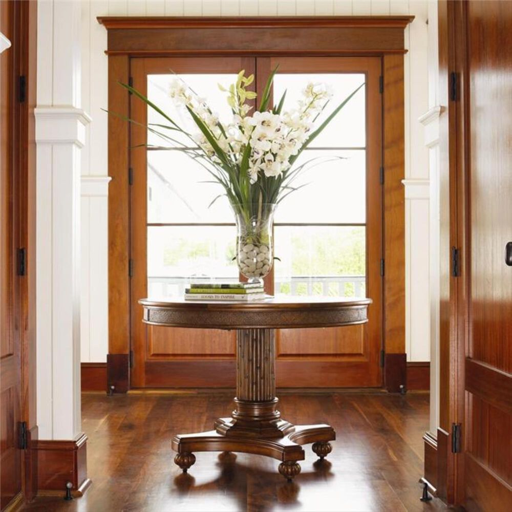 Tommy Bahama Home Island Estate Cayman Kitchen Table in Plantation - Table Only, , large