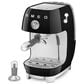 SMEG Retro Style 47 Oz Espresso and Cold Brew Coffee Machine in Matte Black, , large