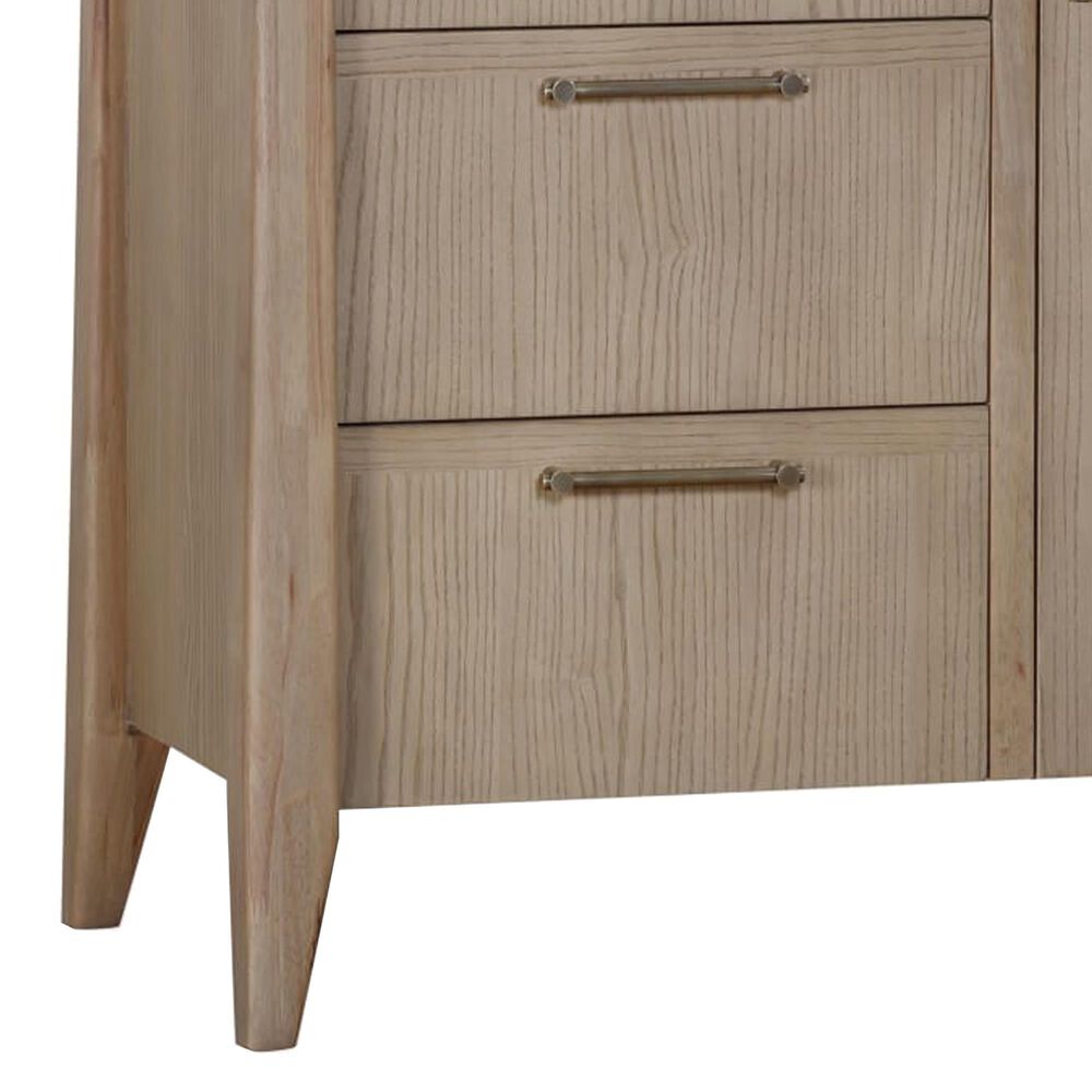 Urban Home Sumire 4-Drawer Door Chest in Ginger, , large
