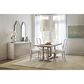 Hooker Furniture Boheme Gaston Metal Back Side Chair with Grey Cushion in Mercantile White (Set of 2), , large